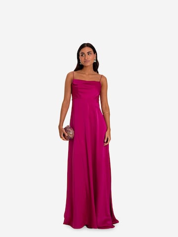 THE-ARE - Vestido em rosa: frente