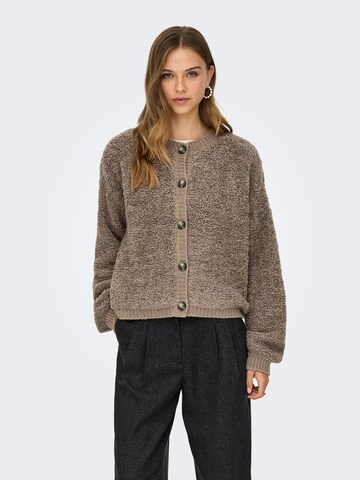 JDY Strickjacke in Grau: Vorderseite