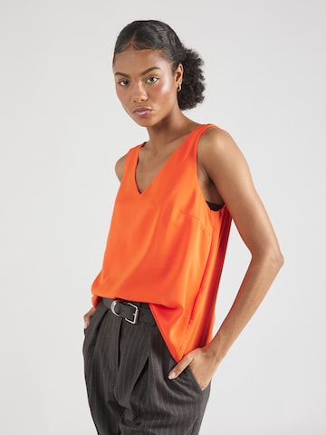 PIECES - Blusa 'FRANAN' em laranja: frente