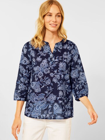 Camicia da donna di CECIL in blu: frontale