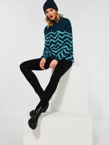 STREET ONE Sweater in Blue