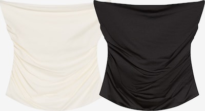 Bershka Top veličine XS u prljavo bijela, Pregled proizvoda
