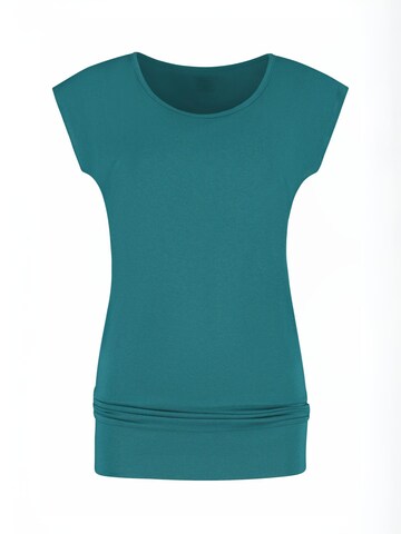 Urban Goddess Yoga & Activewear Sporttop 'Asana Yoga and Pilates' in Grün: Vorderseite