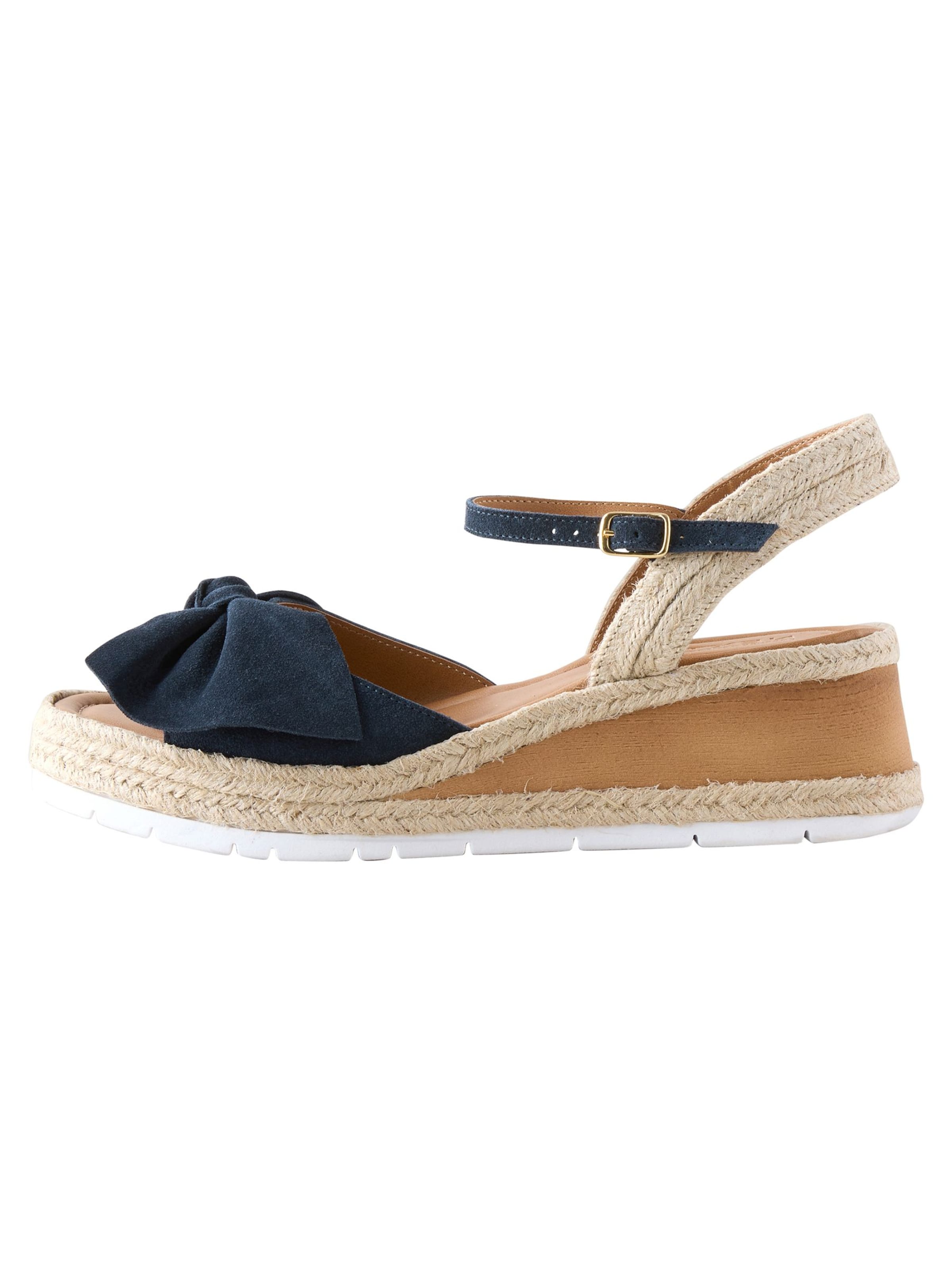 Next Сандали в синьо: отпред