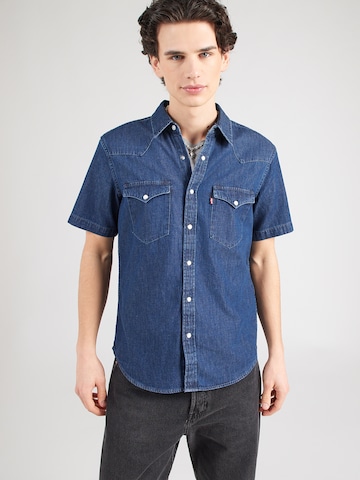 Coupe regular Chemise 'CLASSIC' LEVI'S ® en bleu : devant