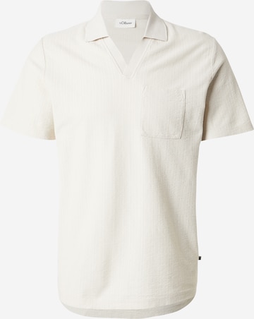 T-Shirt s.Oliver en blanc : devant
