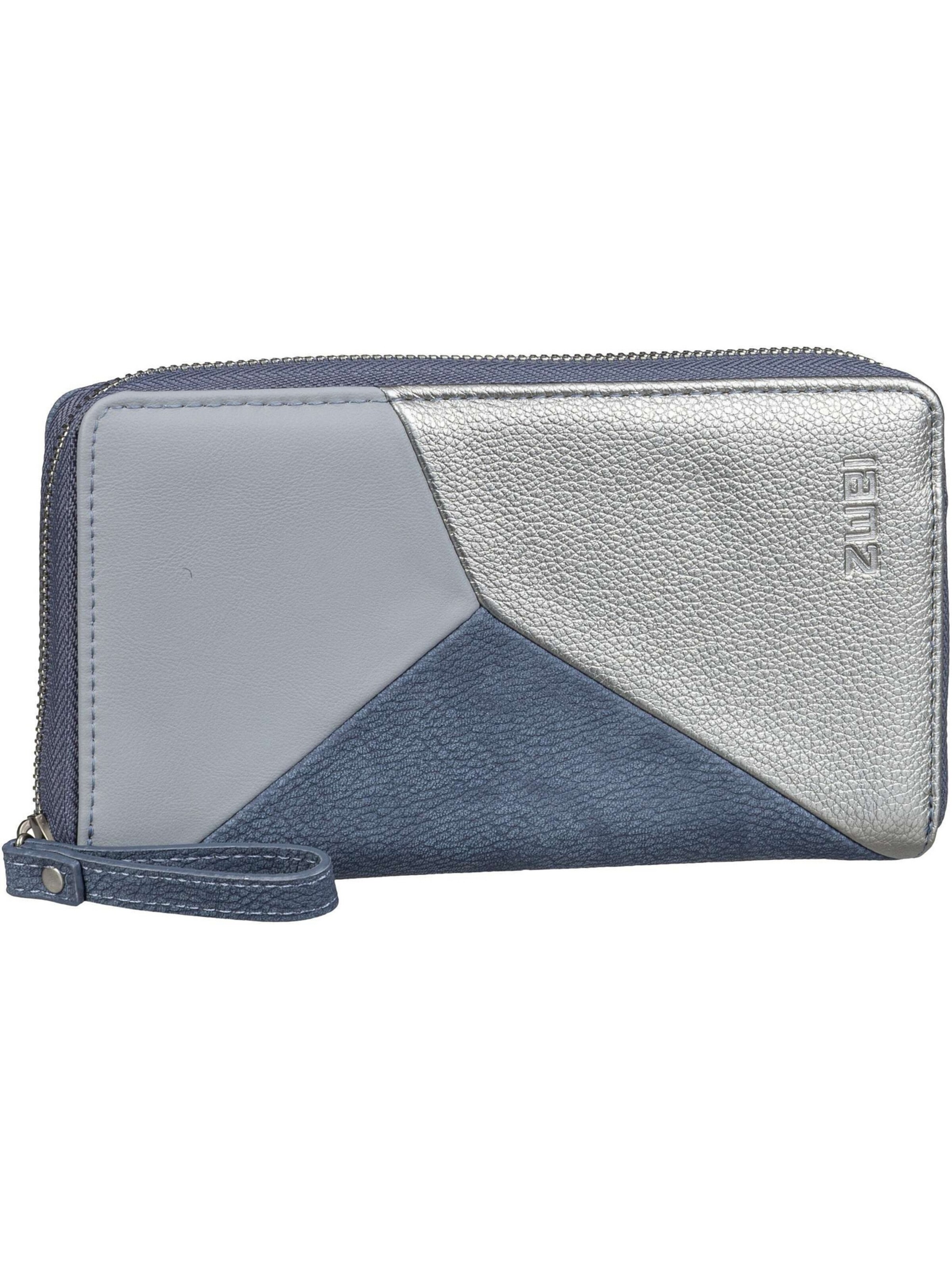 ZWEI Wallet 'Jana' in Blue: front