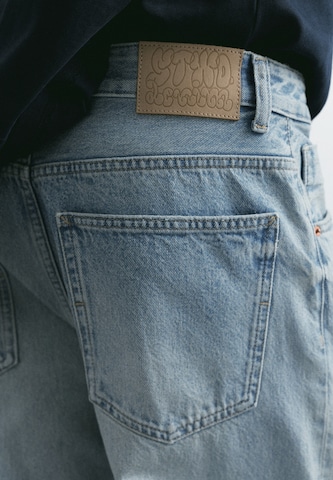 Pull&Bear Baggy Дънки в синьо