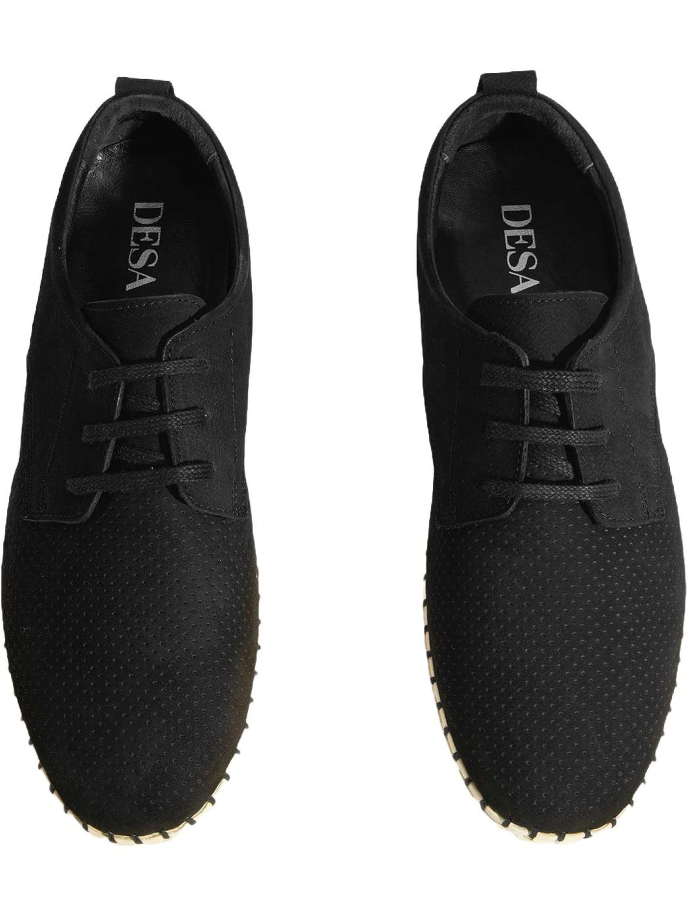 Desa - Zapatillas sin cordones 'Slip-Ons' en negro
