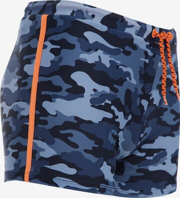 WE Fashion Zwemshorts in Blauw