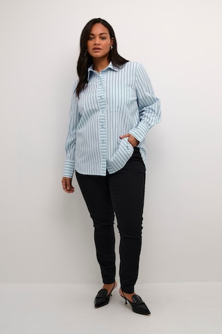 KAFFE CURVE - Blusa 'KC Jerria' en azul