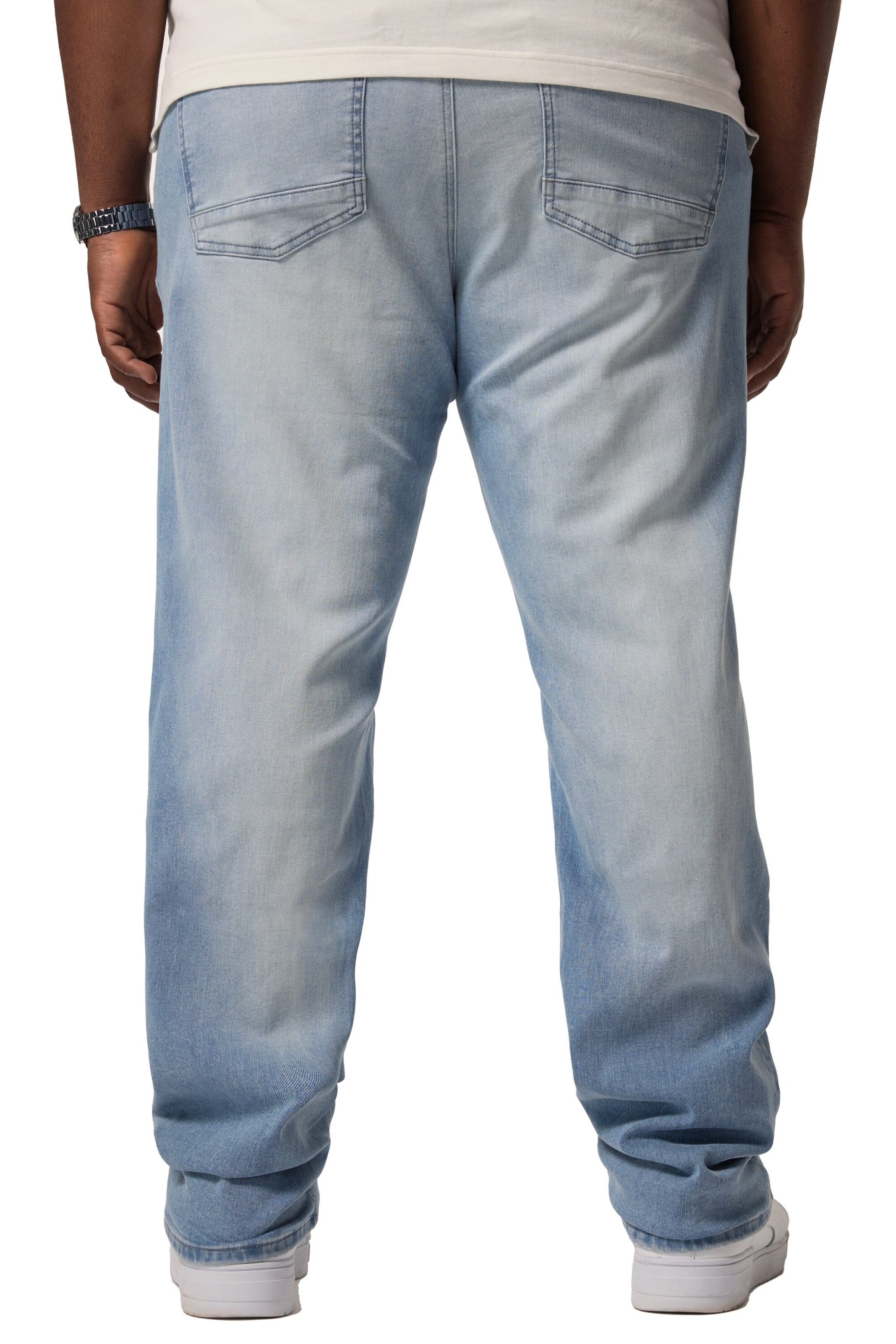 STHUGE Regular Jeans in Blau