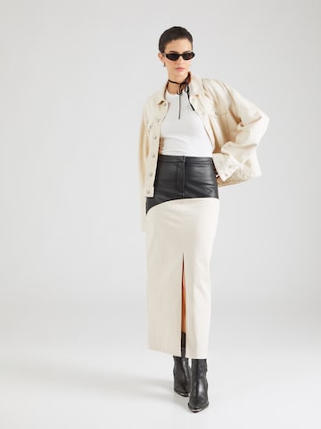 TOPSHOP Sukně – bílá