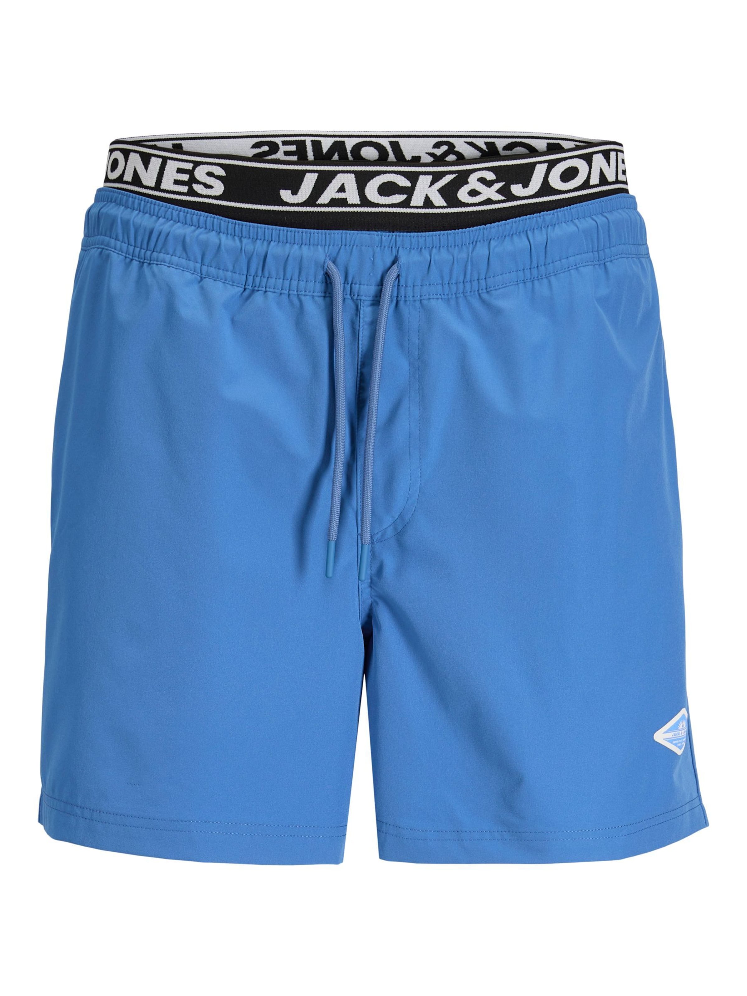 JACK & JONES Swimming shorts in Blue: front