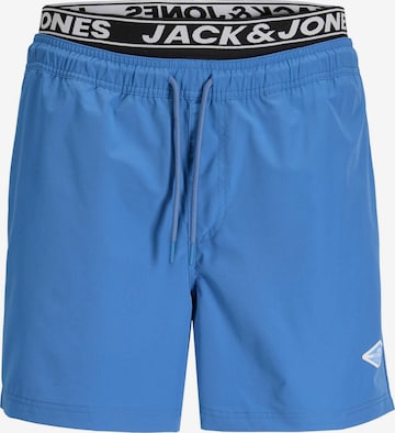 Shorts de bain JACK & JONES en bleu : devant