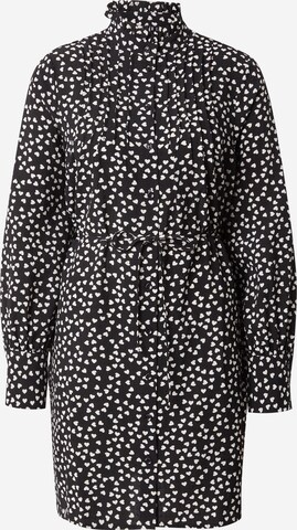 VERO MODA Shirt dress in Black: front