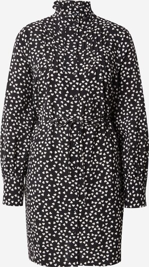 VERO MODA Robe-chemise en noir / blanc, Vue avec produit