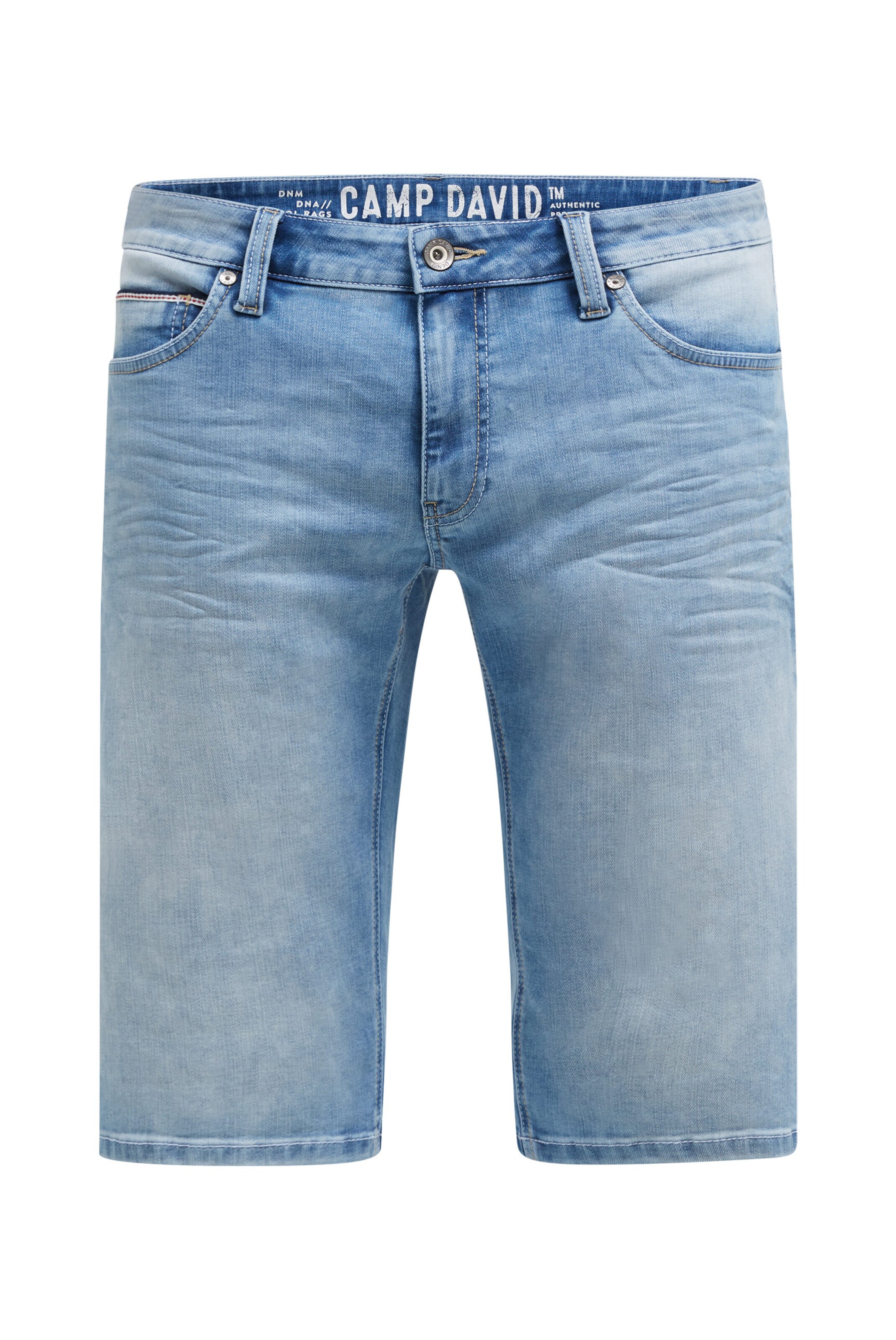 CAMP DAVID Regular Jeans in Blue: front