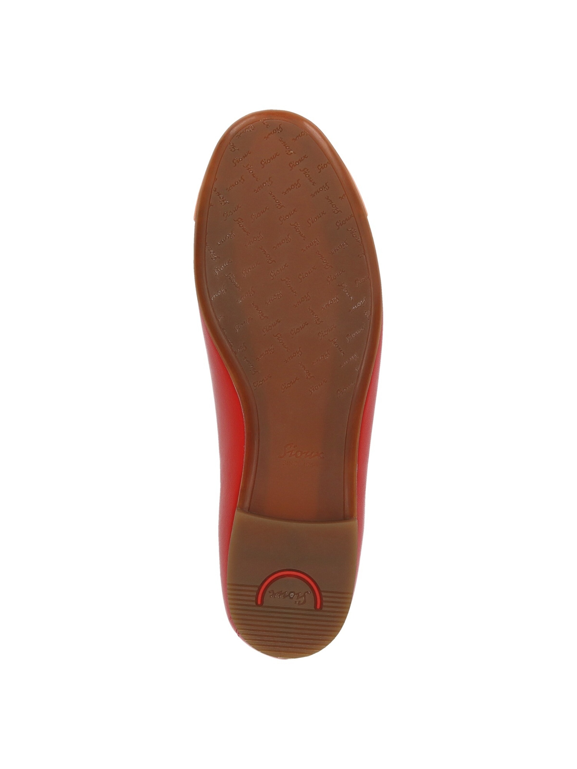 Ballerines 'Villanelle-702' SIOUX en rouge