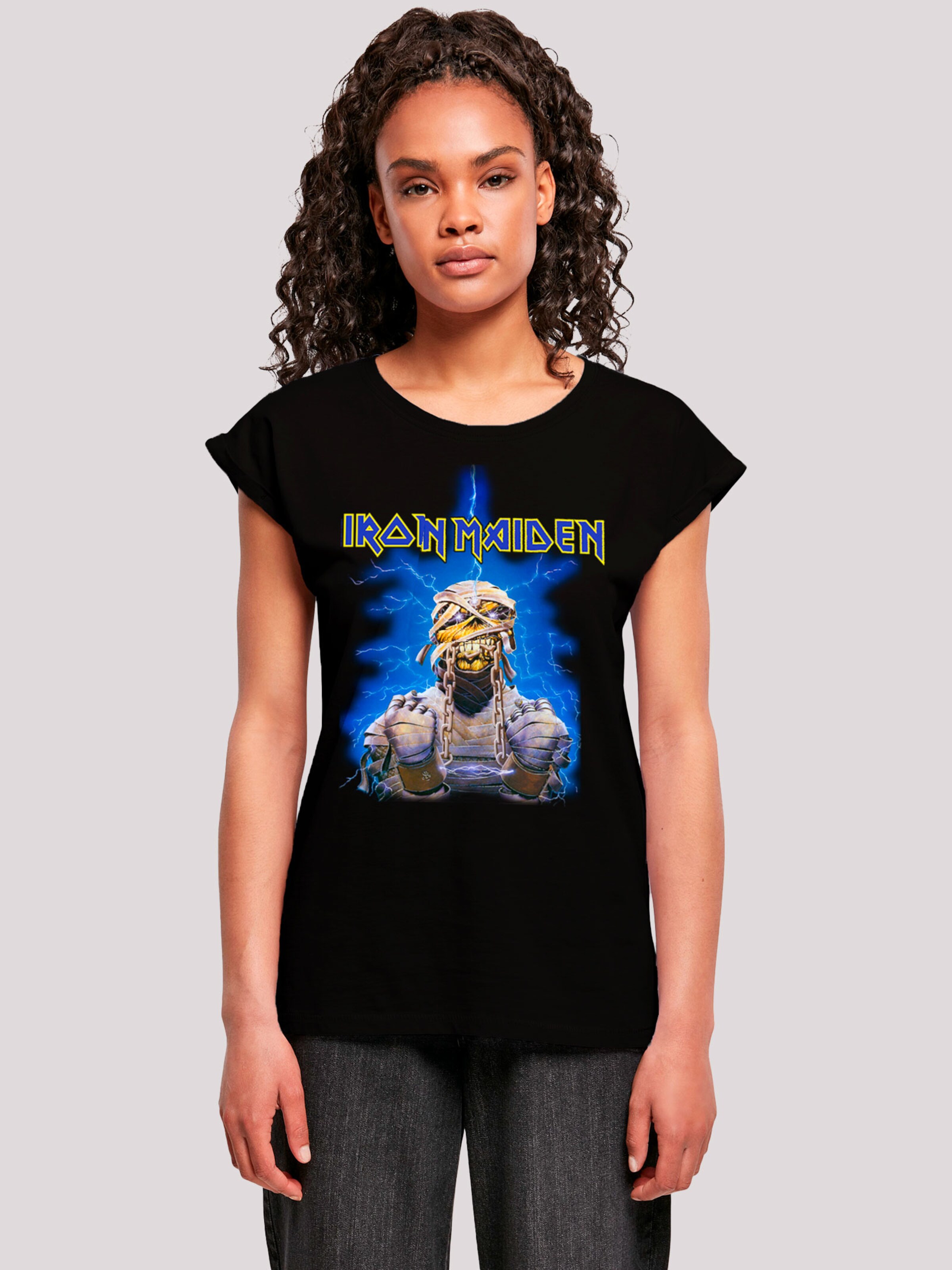 Frauen Shirts & Tops F4NT4STIC T-Shirt 'Iron Maiden' in Schwarz - KX63366 Frauen Shirts & Tops F4NT4STIC T-Shirt 'Iron Maiden' in Schwarz - KX63366