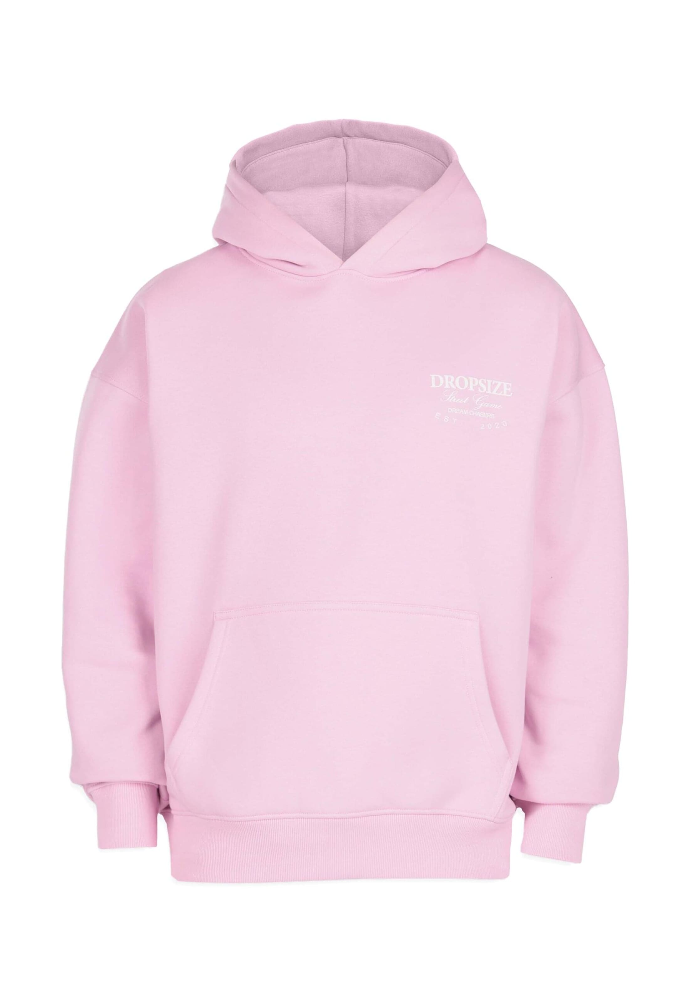 Dropsize Sweatshirt 'Success' in Pink: front
