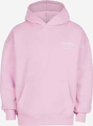 Sweat-shirt 'Success' Dropsize en rose : devant