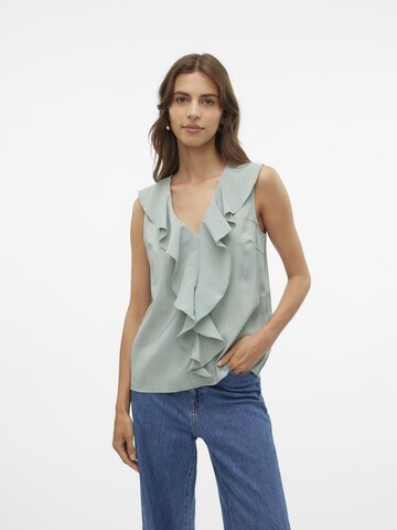 VERO MODA Blouse 'LEXIE' in Green: front