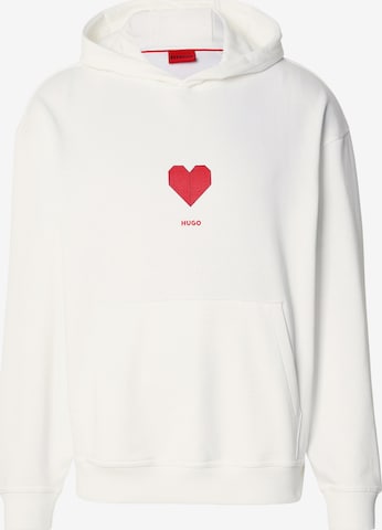 balta HUGO Megztinis be užsegimo 'Dalentinos': priekis