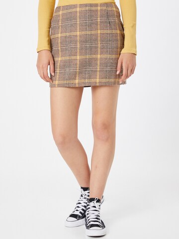 Motel Skirt 'Sachi' in Brown: front