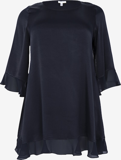 Yoek Bluse in navy, Produktansicht