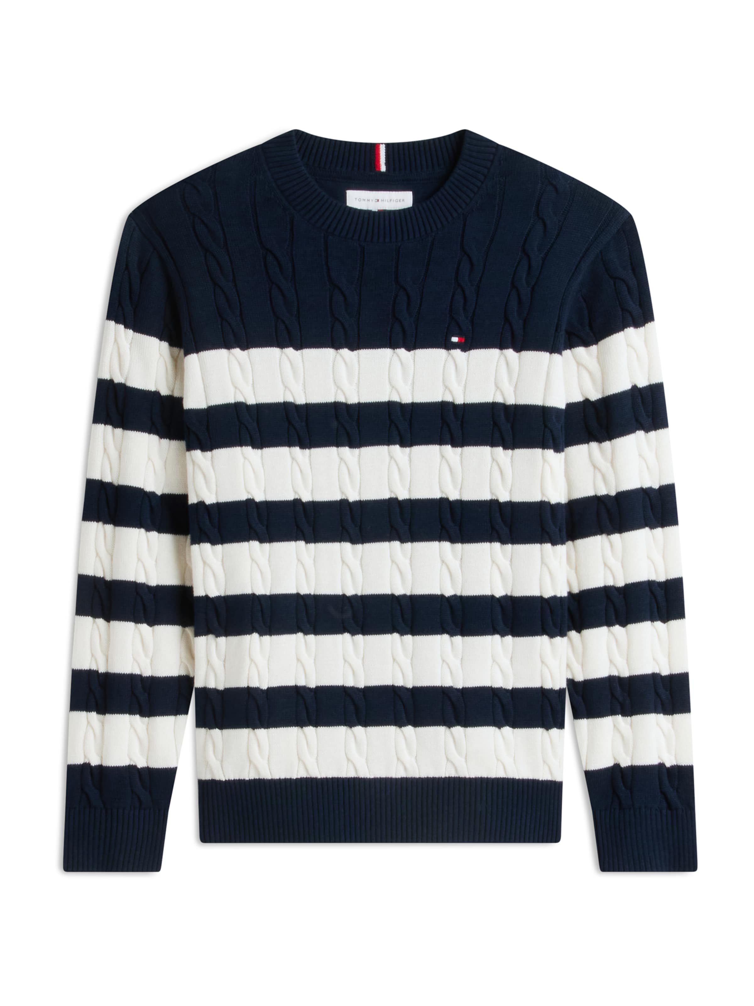 TOMMY HILFIGER Pullover 'Essential' in Blau: Vorderseite