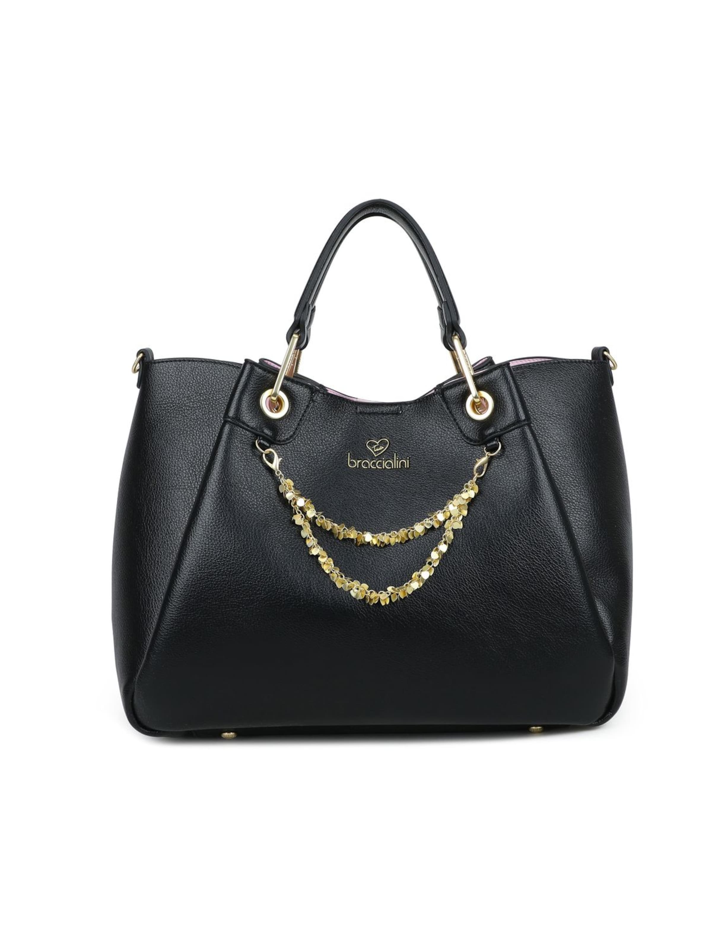 Braccialini Handtasche 'Amy'‌‌‌ in Schwarz: Vorderseite