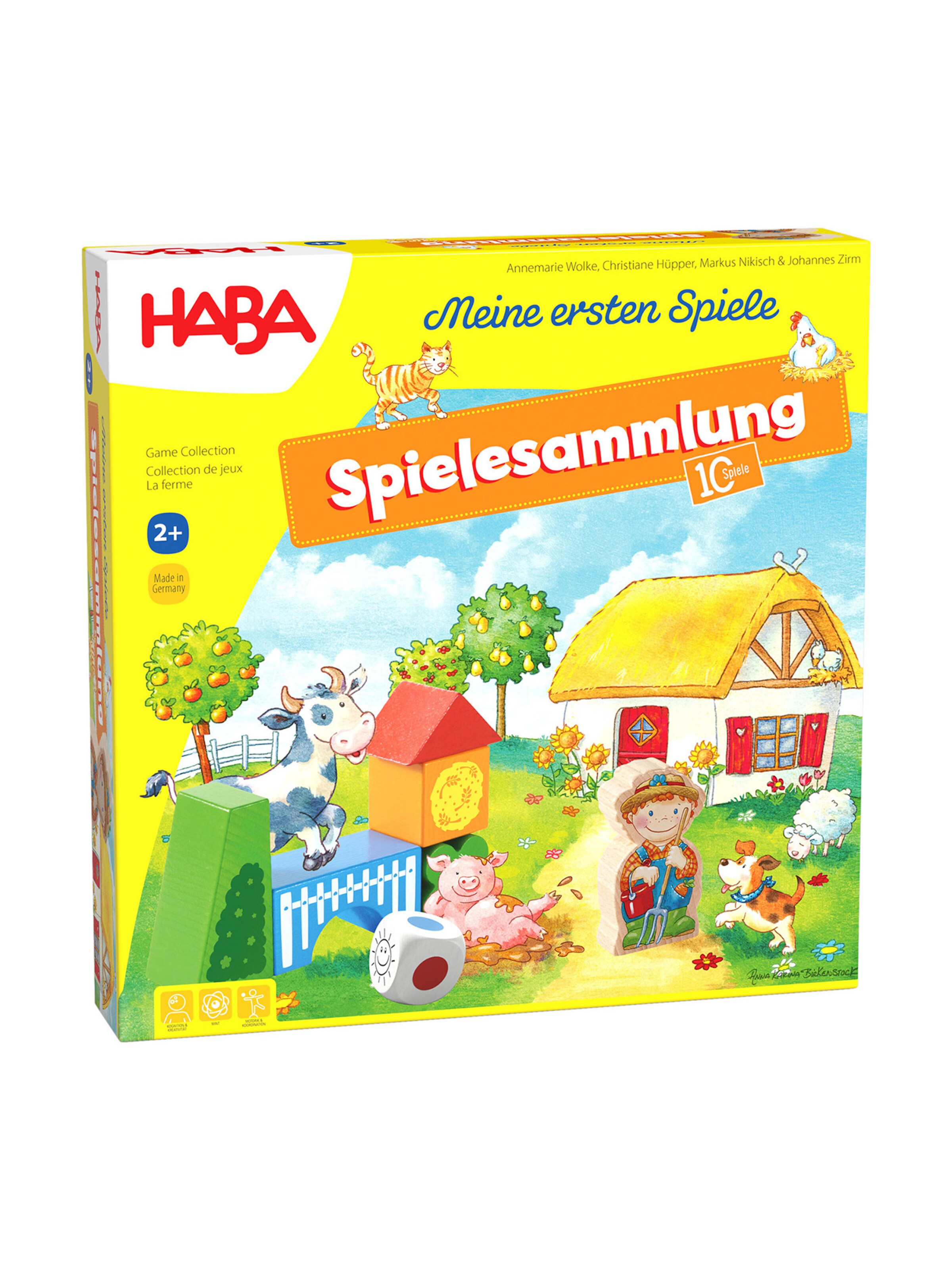 HABA Game ' Meine ersten Spiele ' in Mixed colors: front