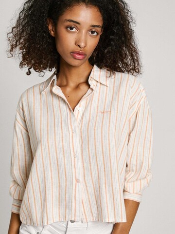 Chemisier 'Dark' Pepe Jeans en orange