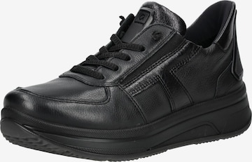 Baskets basses ARA en noir : devant