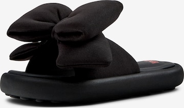 CAMPER Pantolette 'Pelotas Flota' in Schwarz: Vorderseite