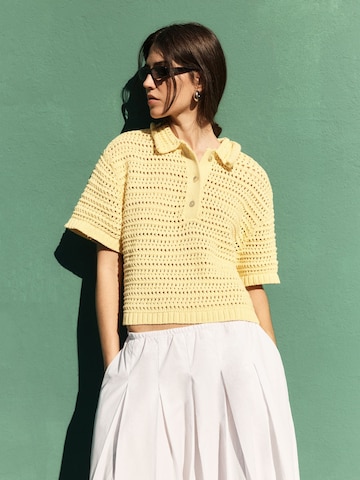 Bhoem Pullover in Gelb