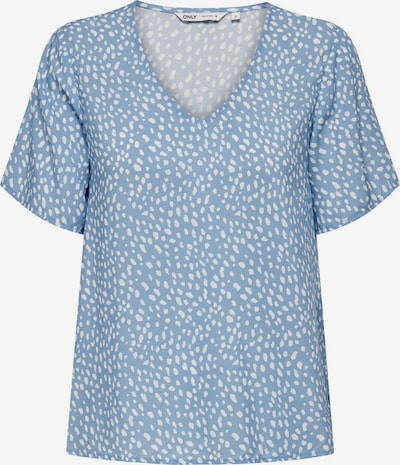 ONLY Bluse 'SUSAN' i lyseblå / hvid, Produktvisning