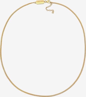 KUZZOI Halskette Basic Kette in Gold