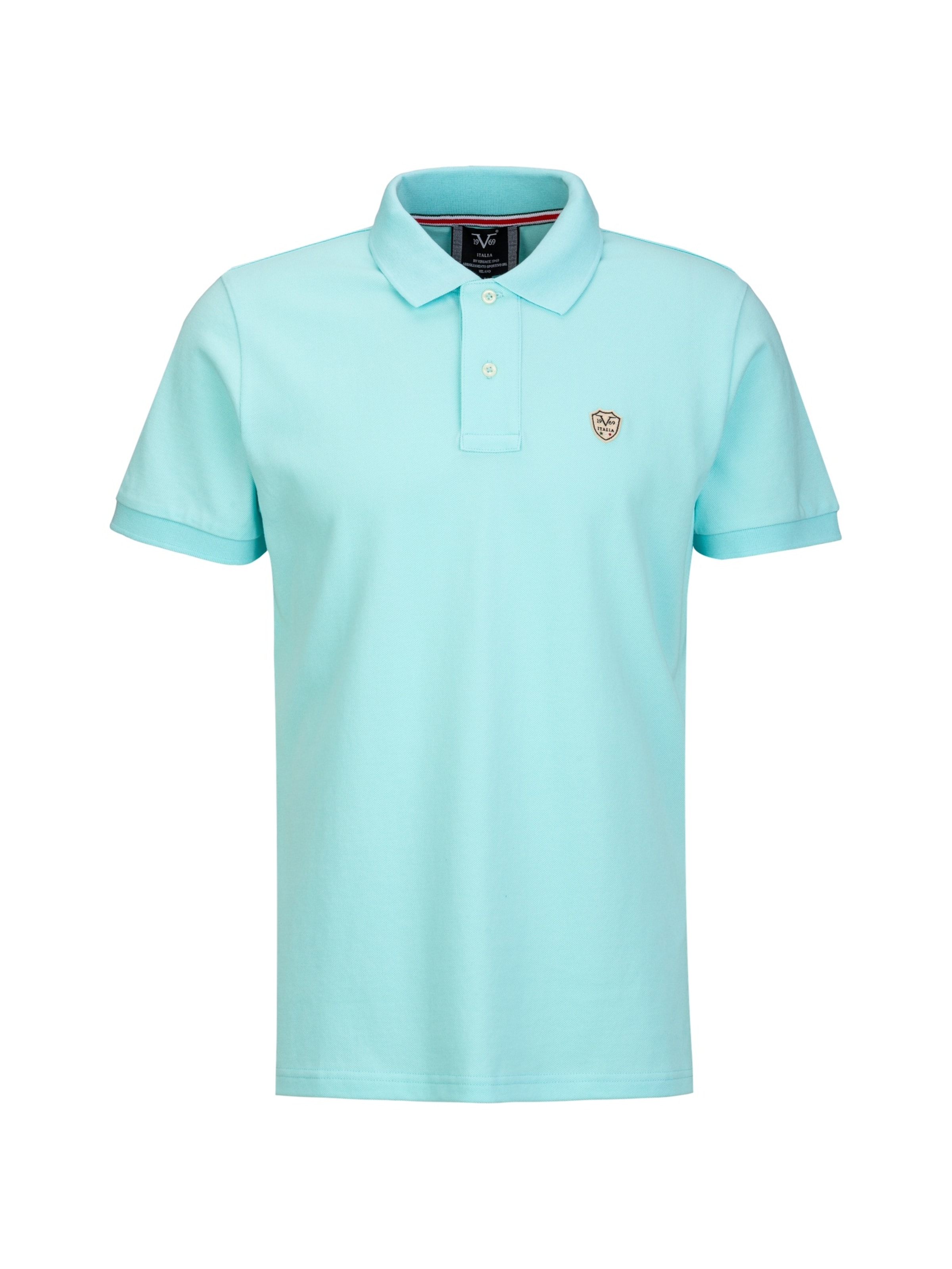 19V69 ITALIA Póló 'Emilio' - zöld: elől