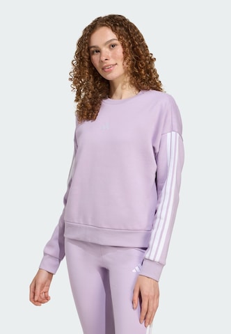 ADIDAS SPORTSWEAR Спортивный свитшот 'Essentials' в Лиловый: спереди
