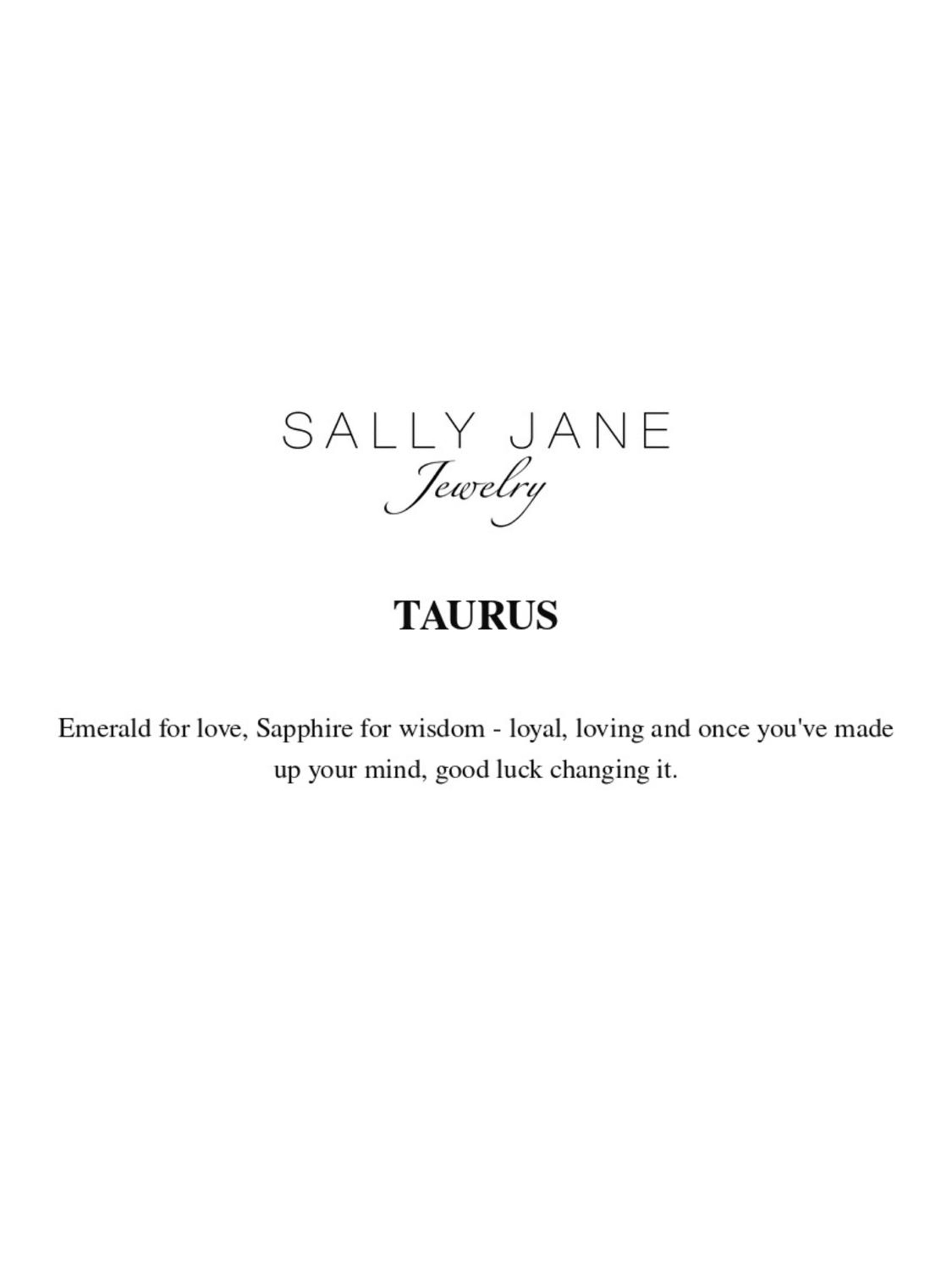 Braccialetto '18k Gold Plated Taurus | Stier Zodiac' di Sally Jane Jewelry in oro