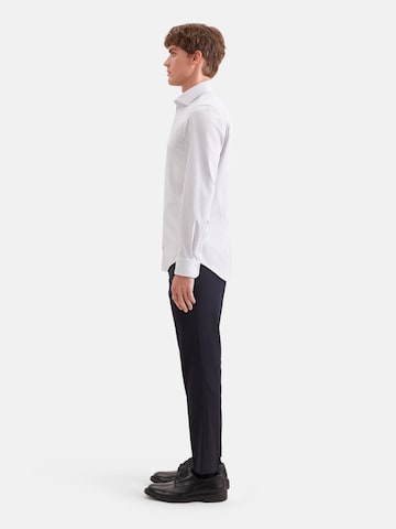 SEIDENSTICKER Slim Fit Hemd in Weiß
