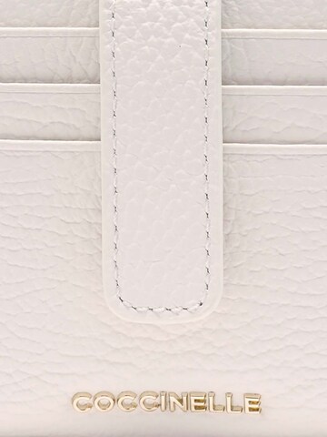 Portamonete 'COCCINELLE METALLIC 2' di Coccinelle in bianco
