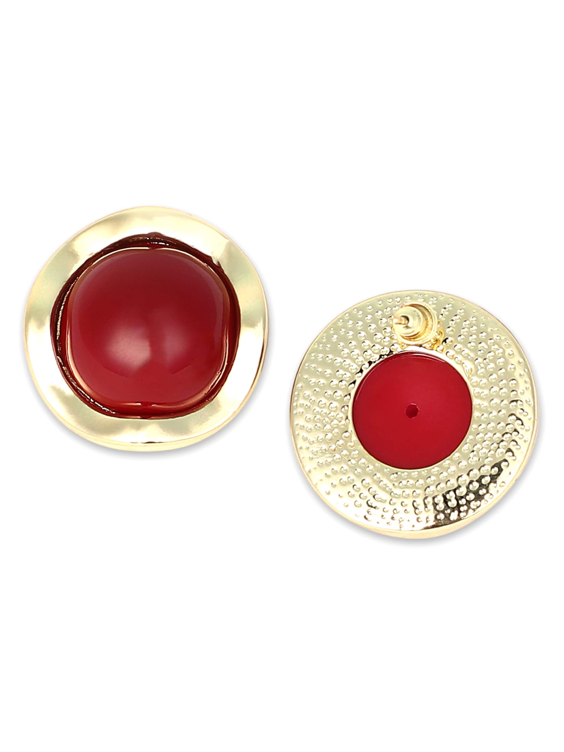 SOHI Σκουλαρίκια 'Tianna' σε κόκκινο