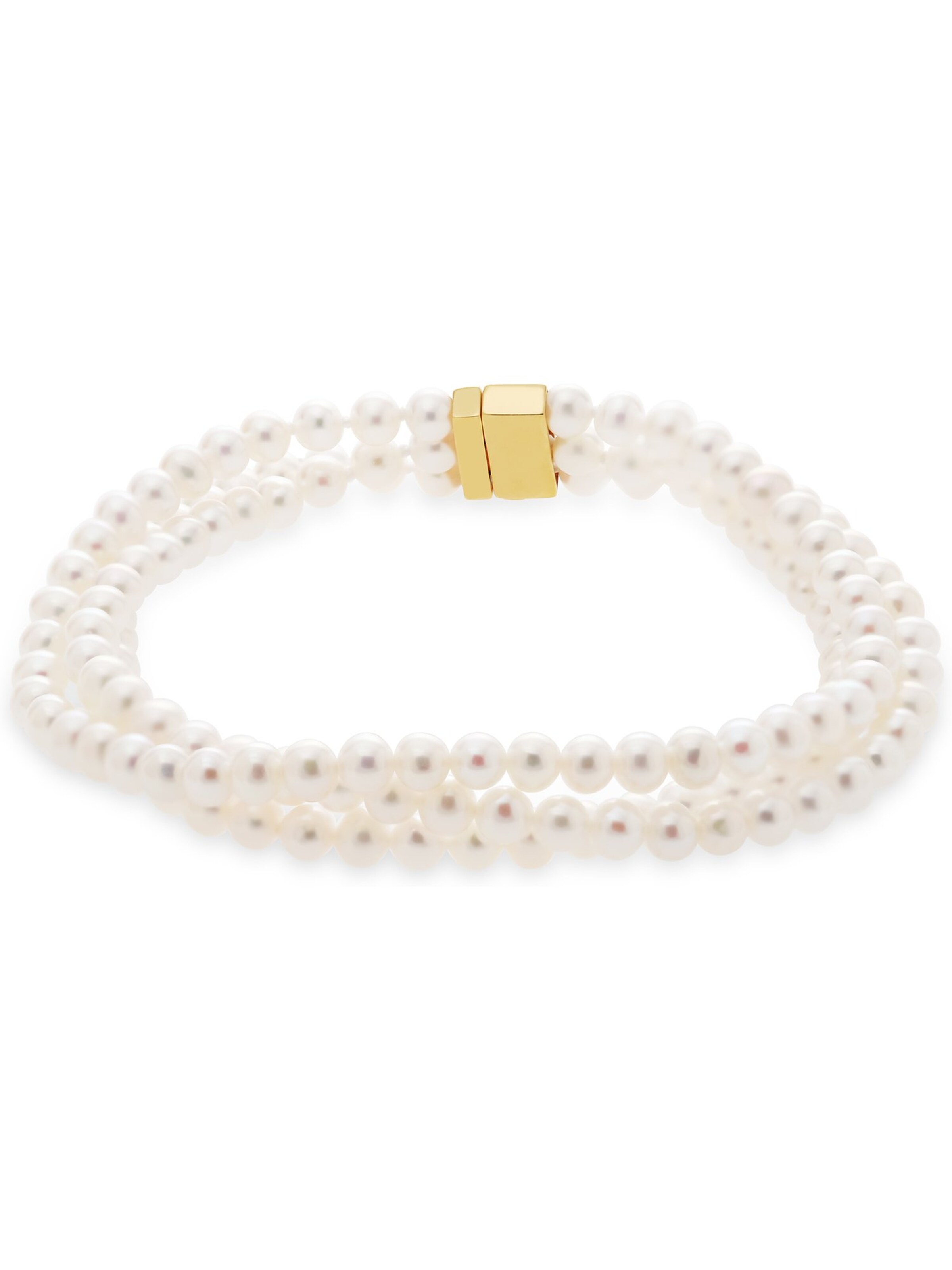 YAMŌKO Armband in Weiß: Vorderseite