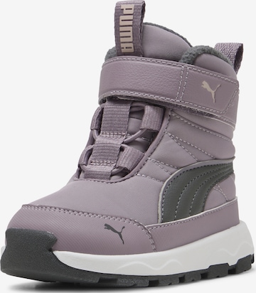 PUMA Snow Boots 'Evolve' in Purple: front