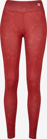 Skinny Leggings di Just Rhyse in rosso: frontale