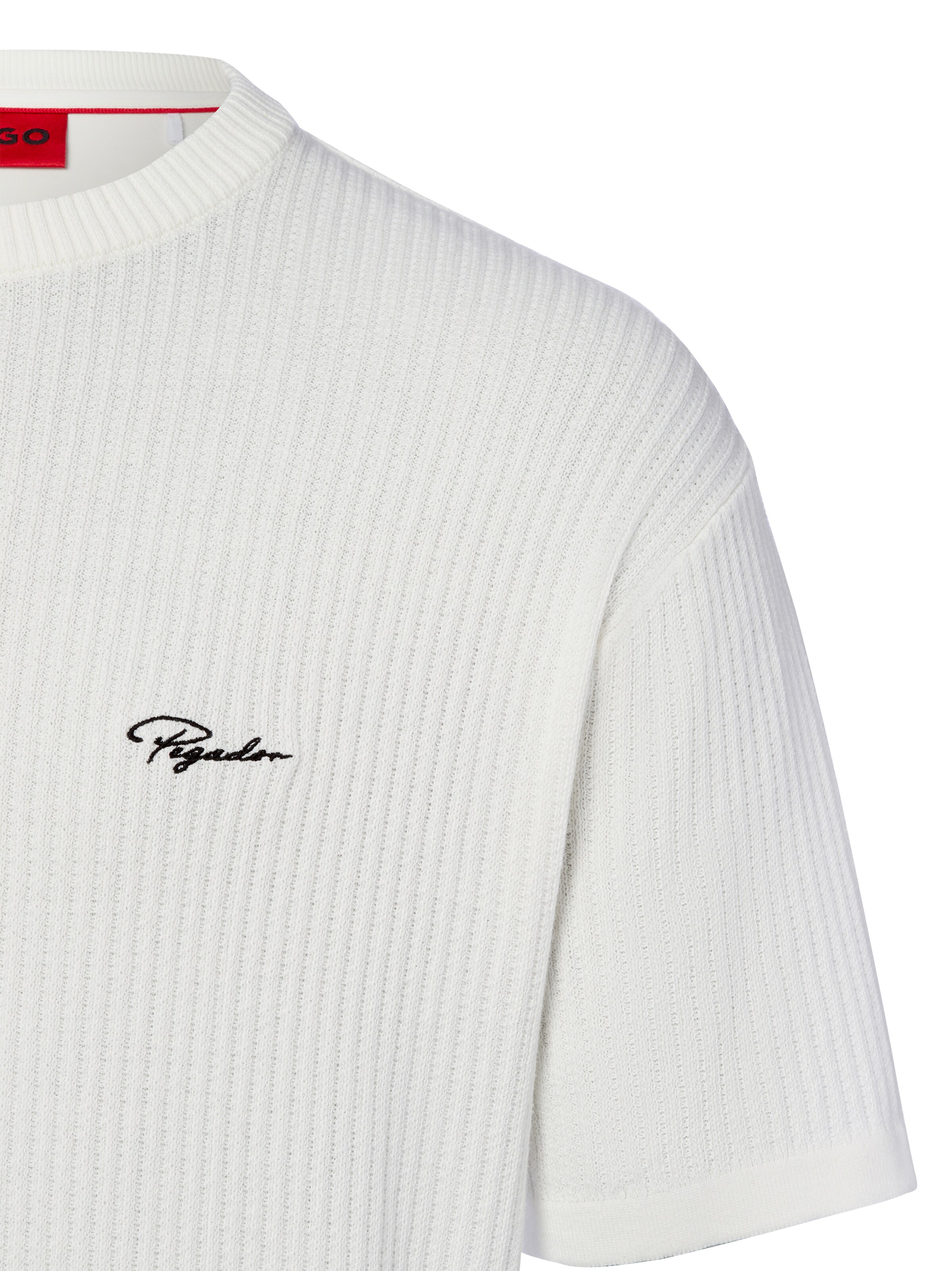 T-Shirt 'Signar' Pegador en blanc