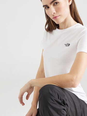 THE NORTH FACE T-Shirt 'Simple Dome' in Weiß